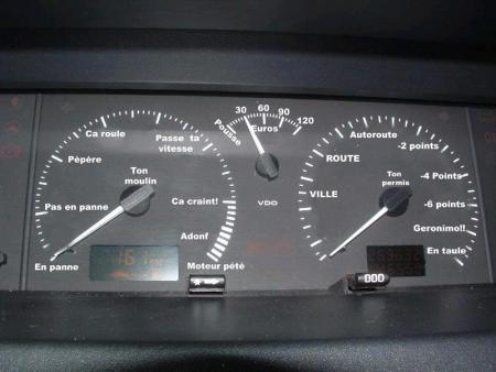 le nouveau tableau de bord